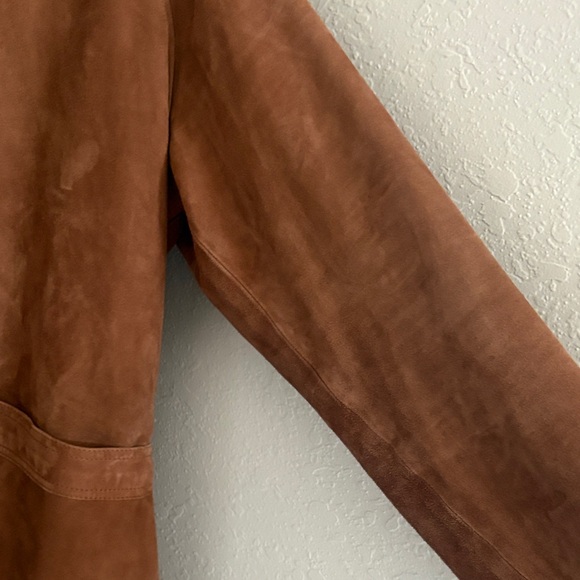 Sezane Will Brown Suede Jacket - Picture 7 of 12